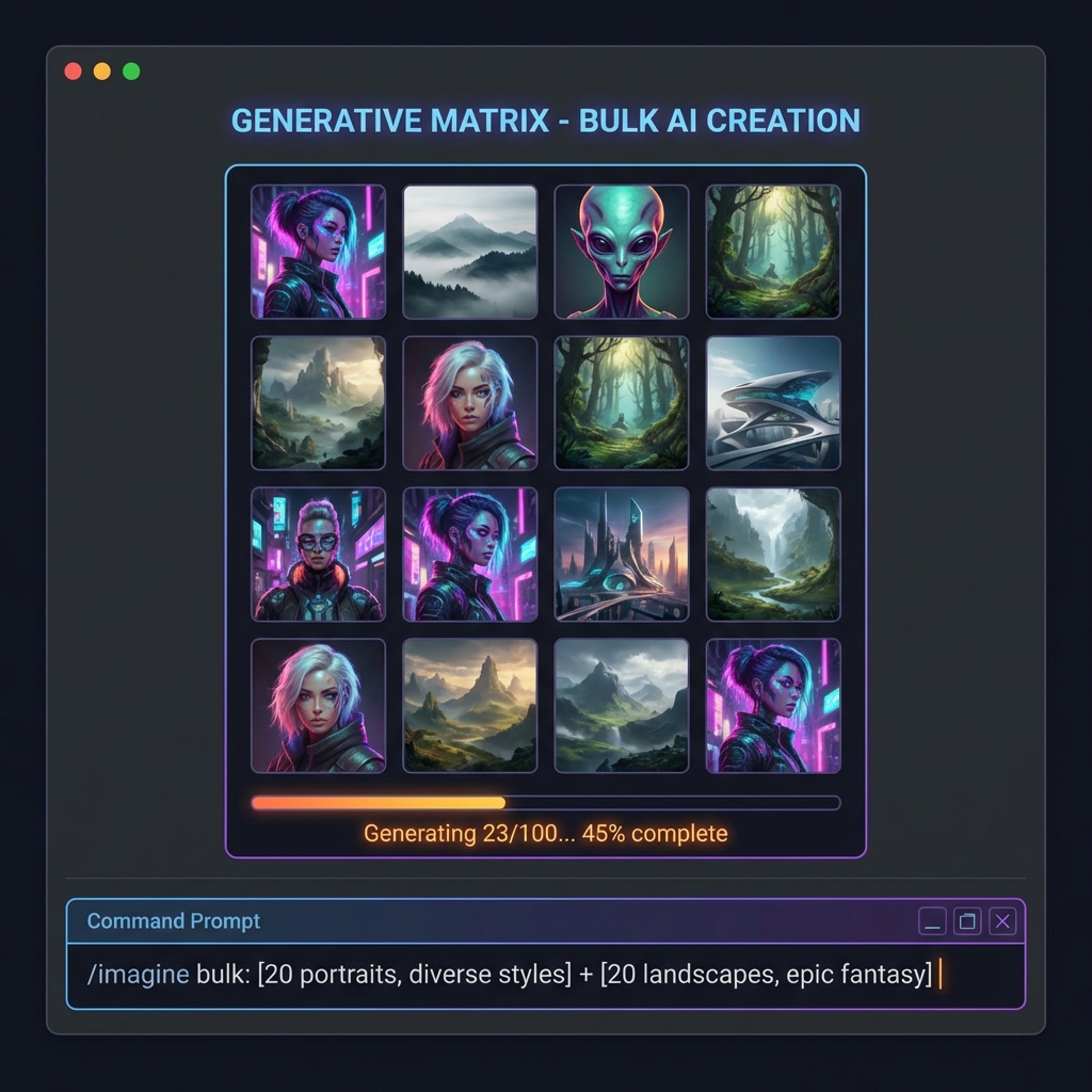 AI Bulk Image Generator
